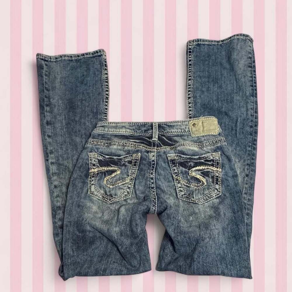 Silver Jeans Co. Low Rise Bootcut Jeans W26 L33